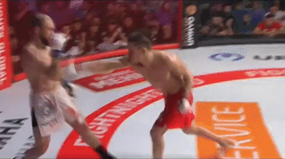 Казахстанец победил экс-бойца UFC и остался чемпионом Fight Nights Global (видео)