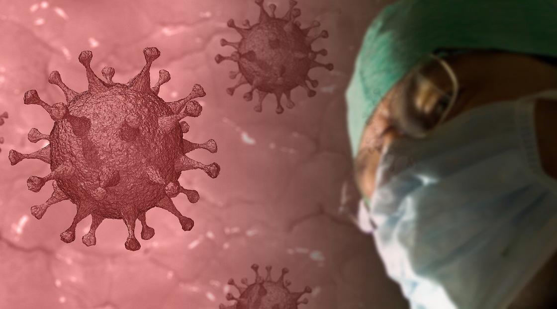 Действие коронавируса на организм человека показали на видео