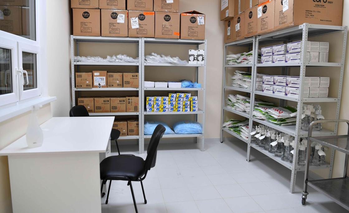 Как выглядит модульная больница для зараженных коронавирусом в Нур-Султане