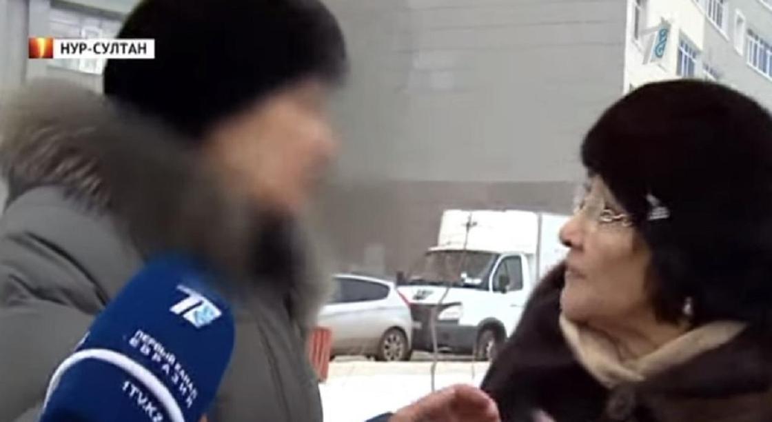 Казахстанцы едва не устроили самосуд над женщиной, чей сын уехал в Дубаи (видео)