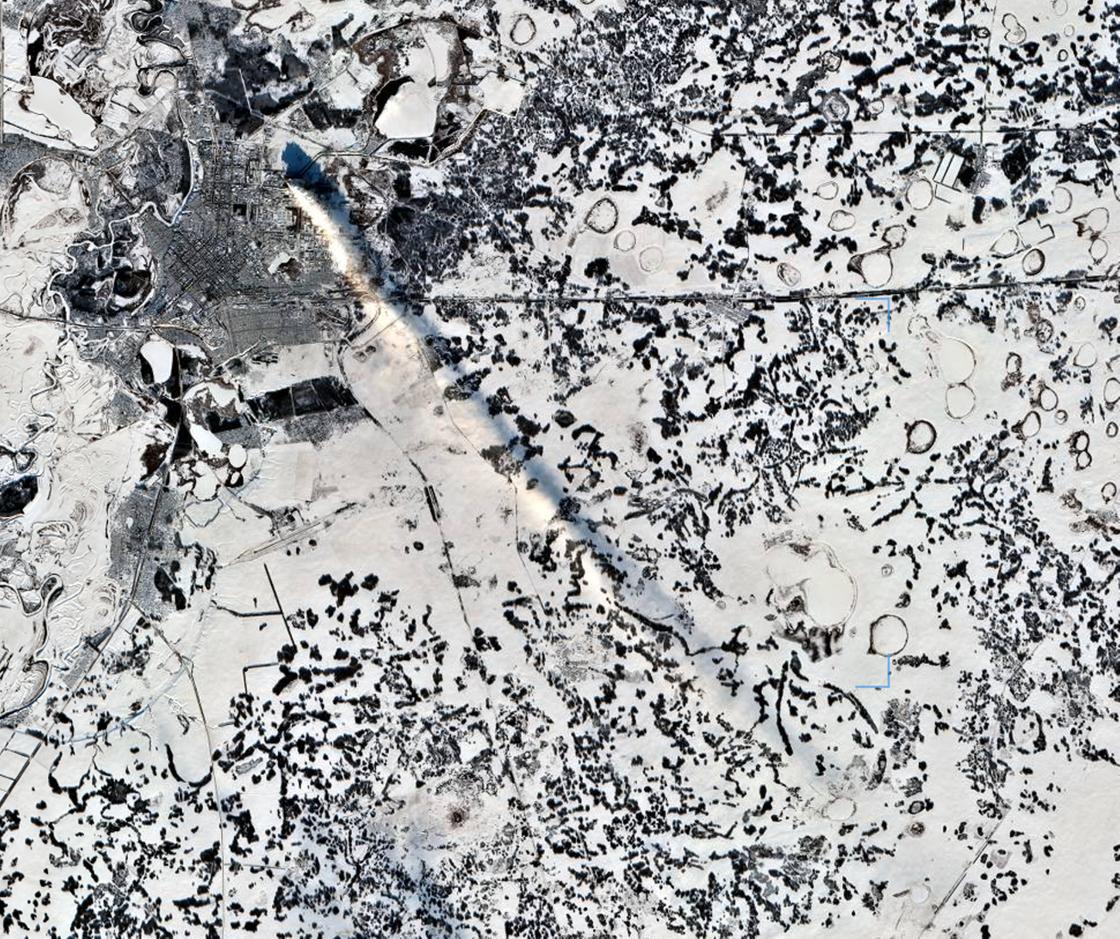 Снимки СКО со спутника Sentinel-2