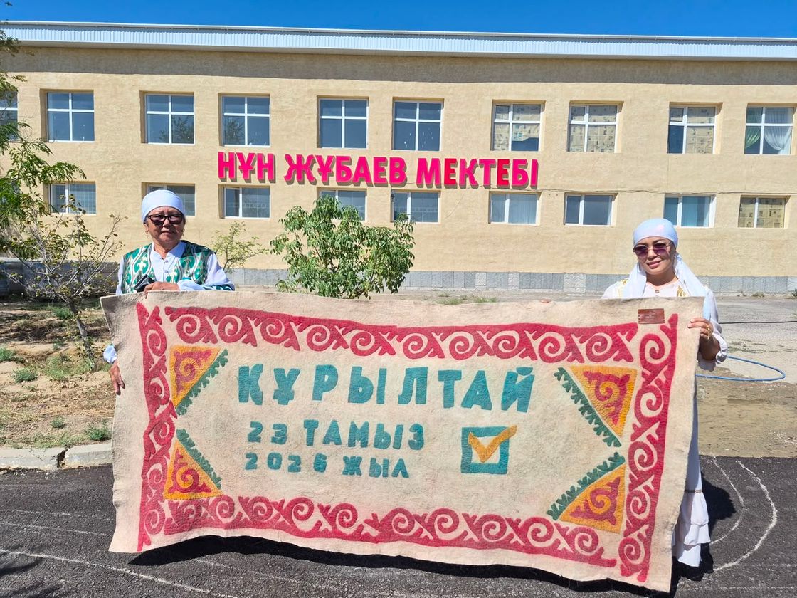 Мангистауская мастерица на выборах