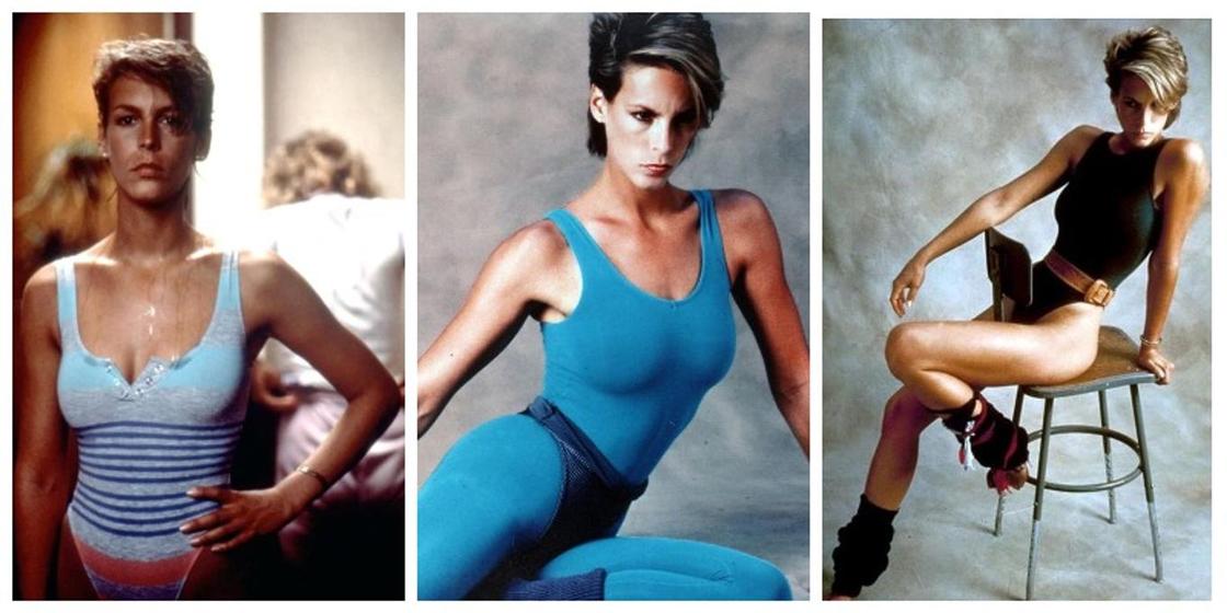 Икона фитнеса 80-ых: как выглядела в молодости Джейми Ли Кертис. 