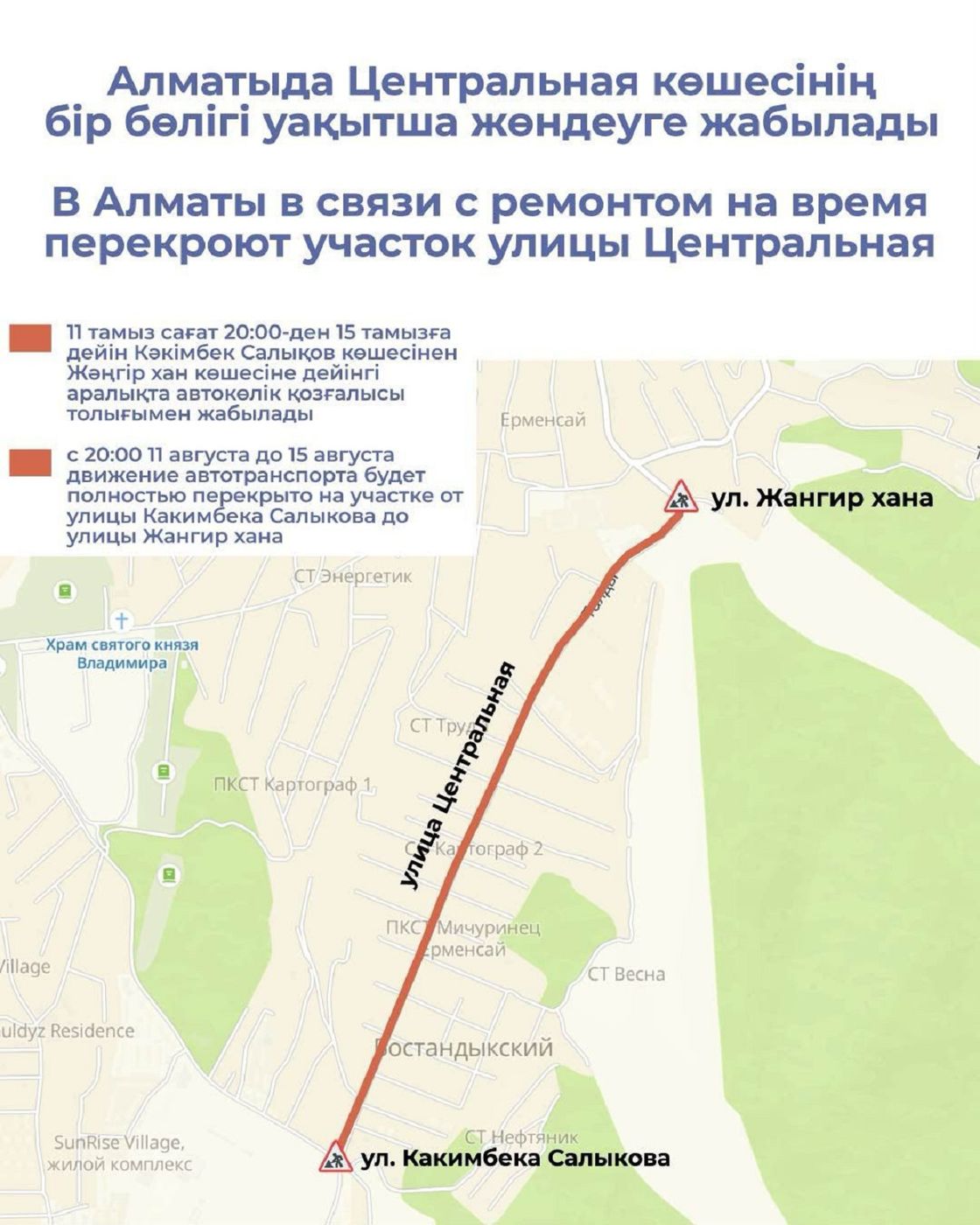 Схема ограничения движения