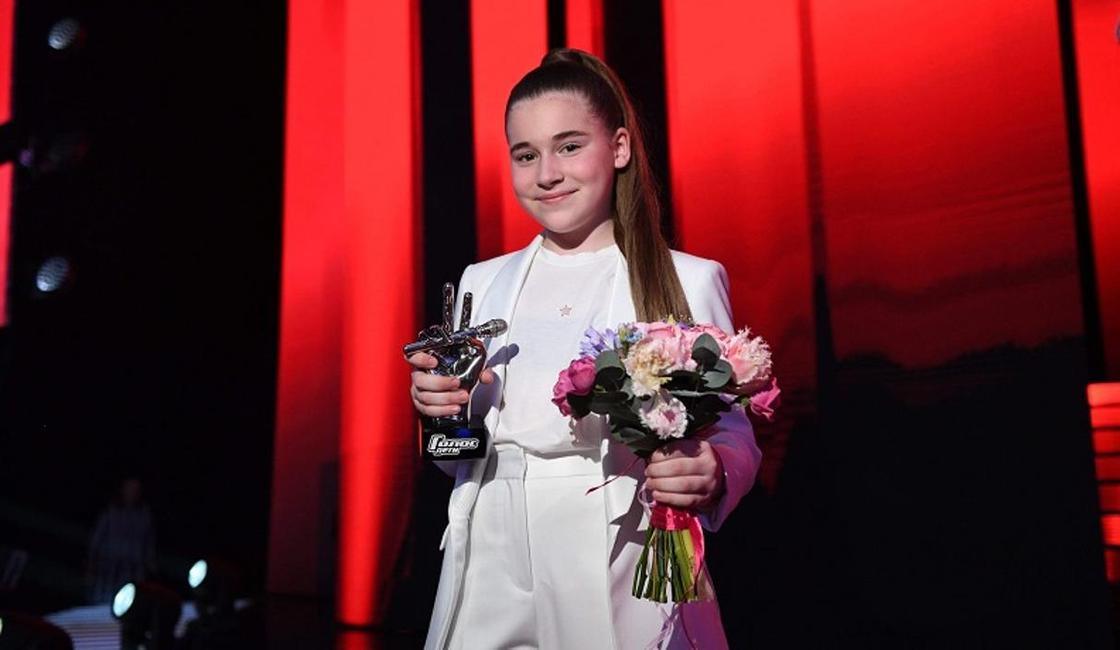 Дочь Алсу стала победительницей шоу "Голос. Дети" (видео)