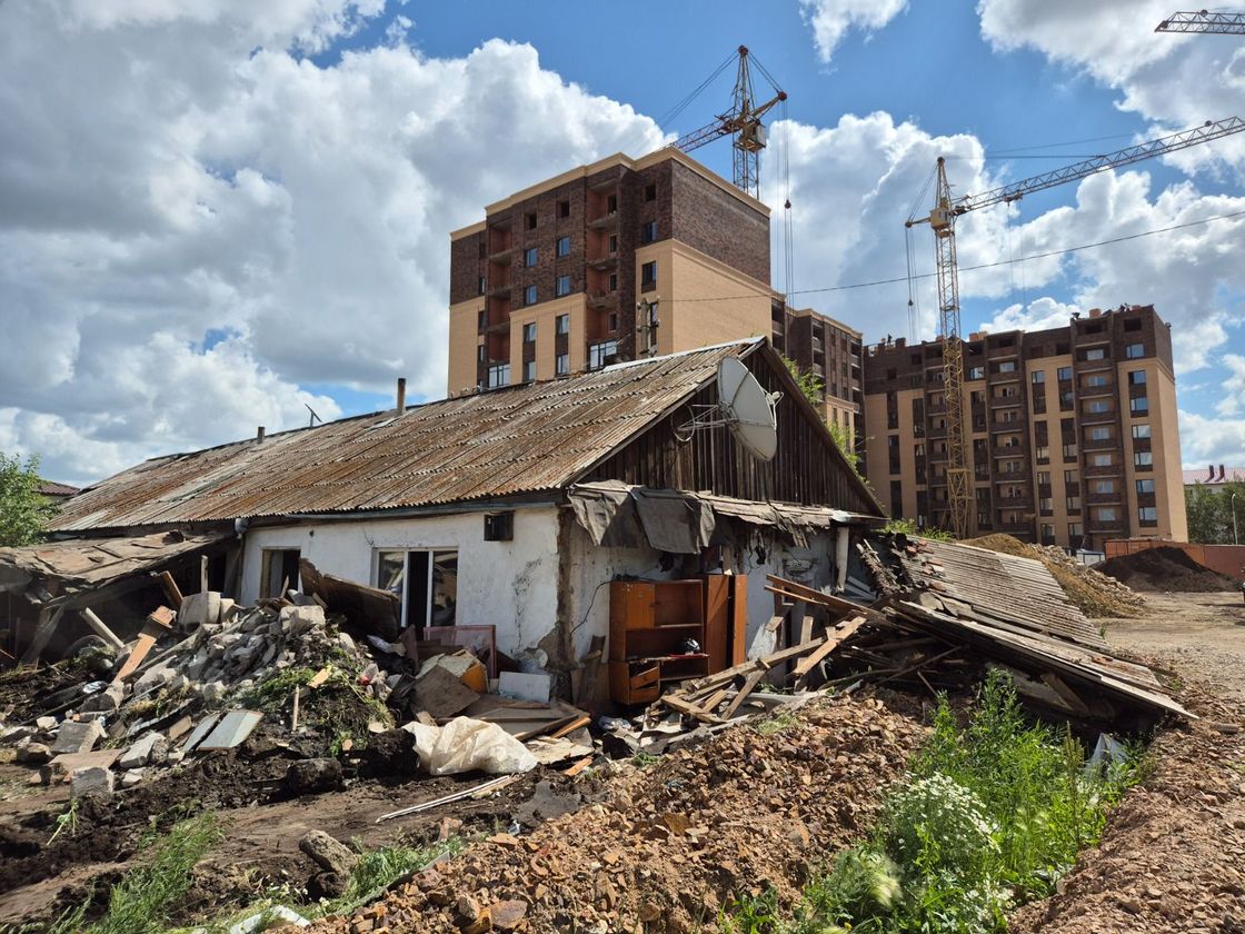 Застройка города