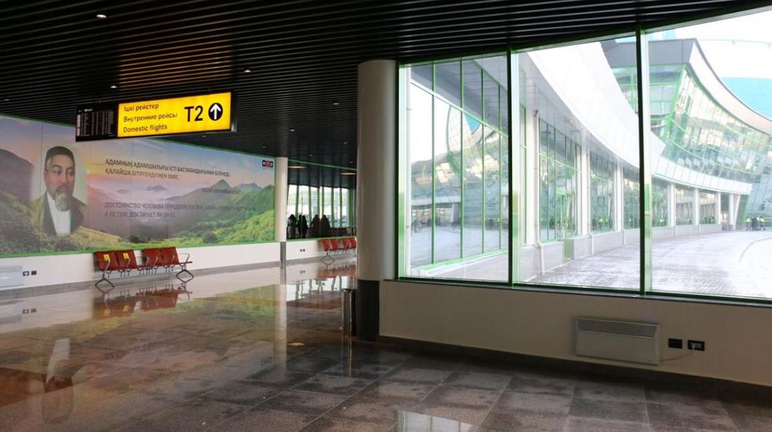 Переходную галерею открыли в международном аэропорту Нур-Султана (фото)