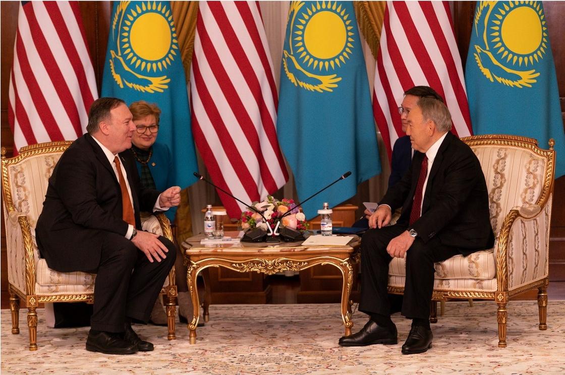 Госсекретарь США пожелал выздоровления Назарбаеву