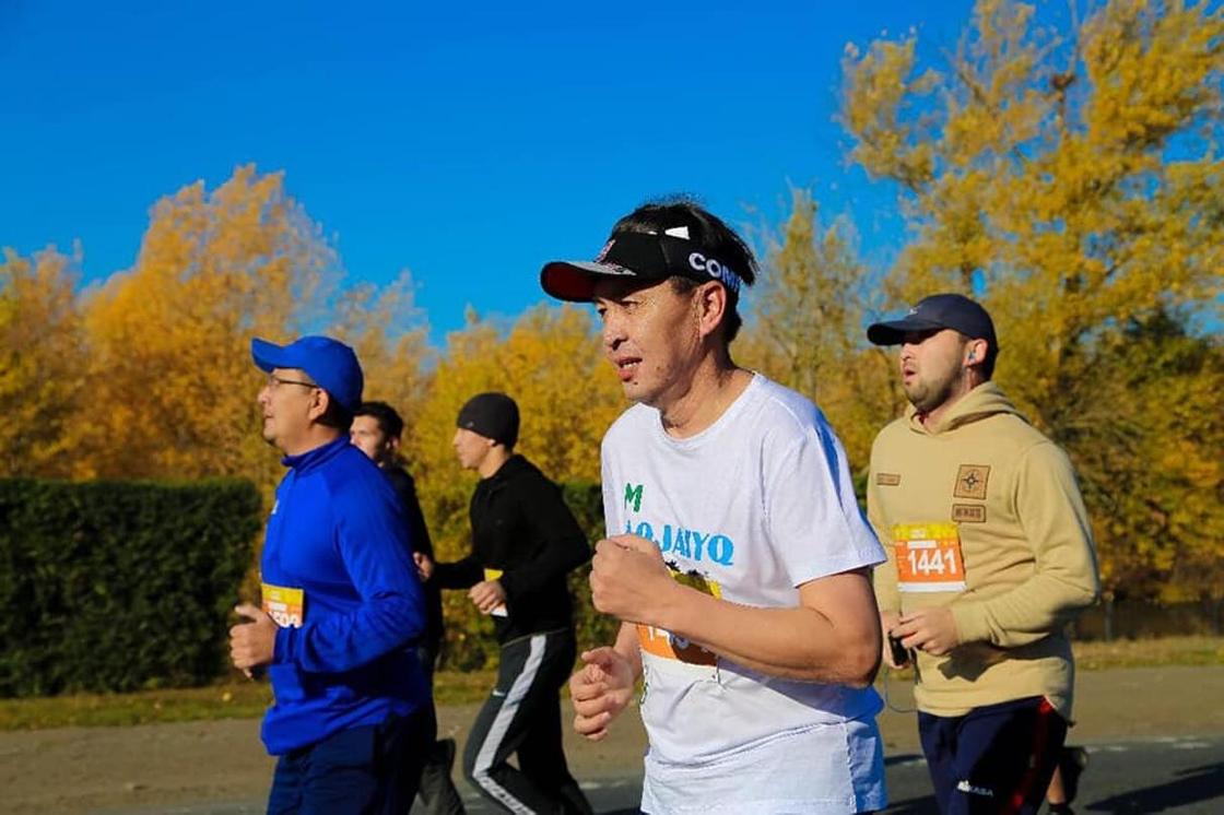 В Уральске прошёл первый международный марафон