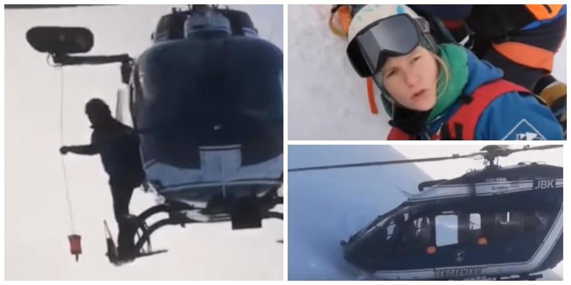 Пилот показал ювелирную точность во время спасательной операции в горах Франции (видео)
