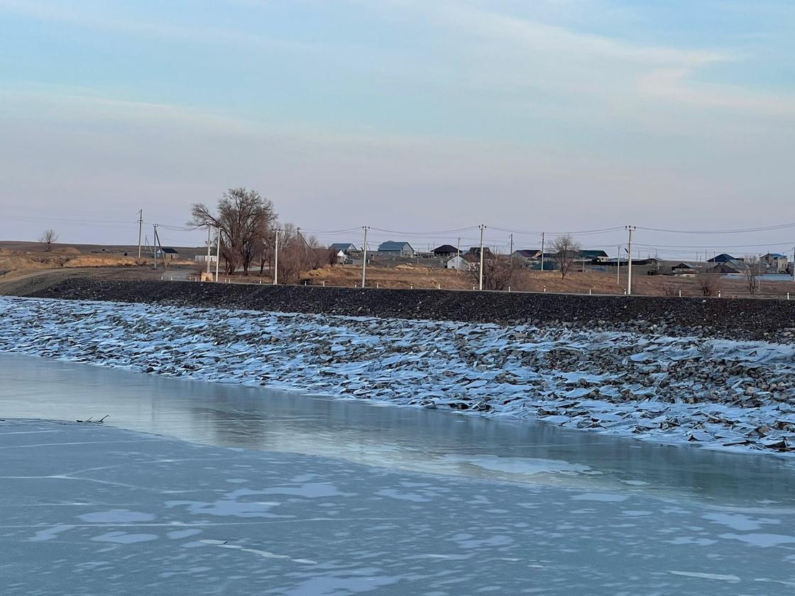 Книжевское водохранилище в Алматинской области