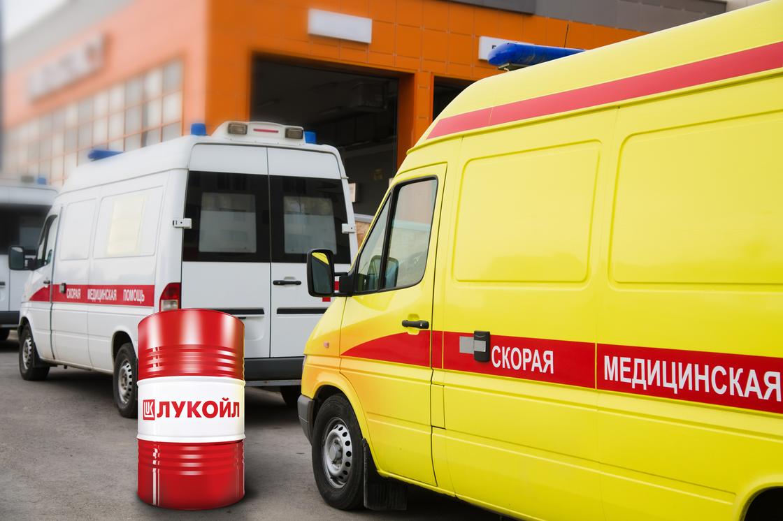 Лукойл оказывает поддержку службам скорой помощи в Казахстане