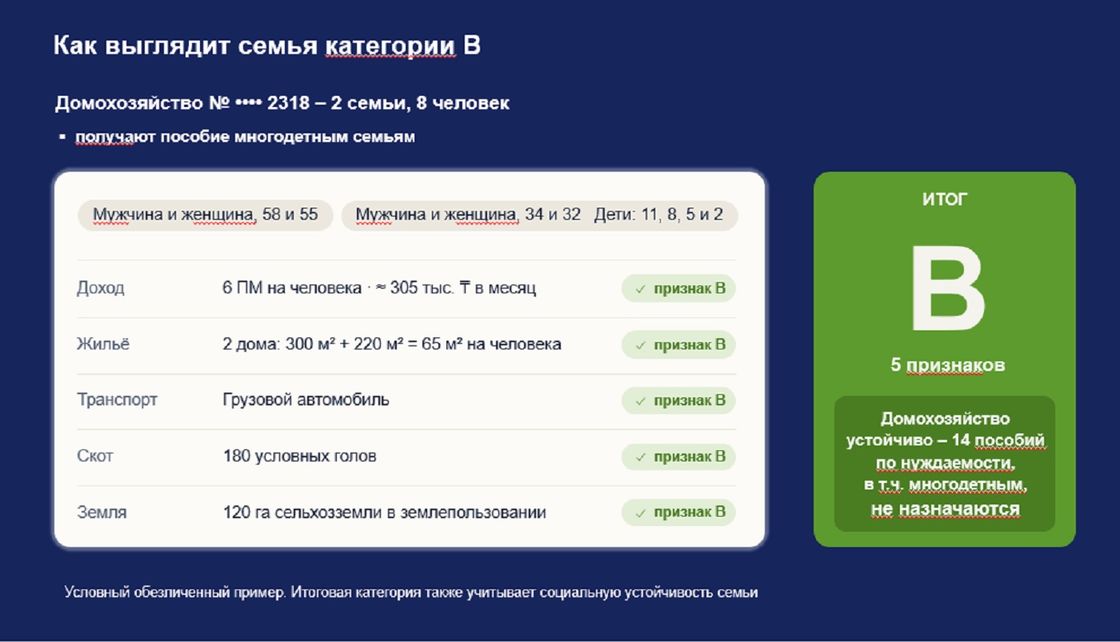 Казахстанцы категории В