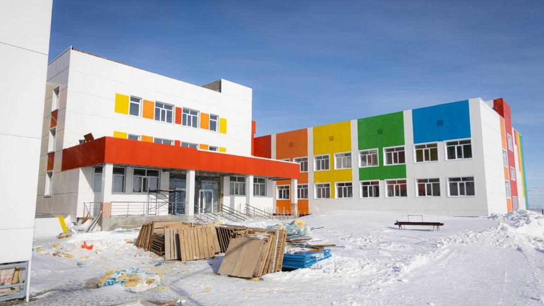 Новая школа в микрорайоне "Кунай"