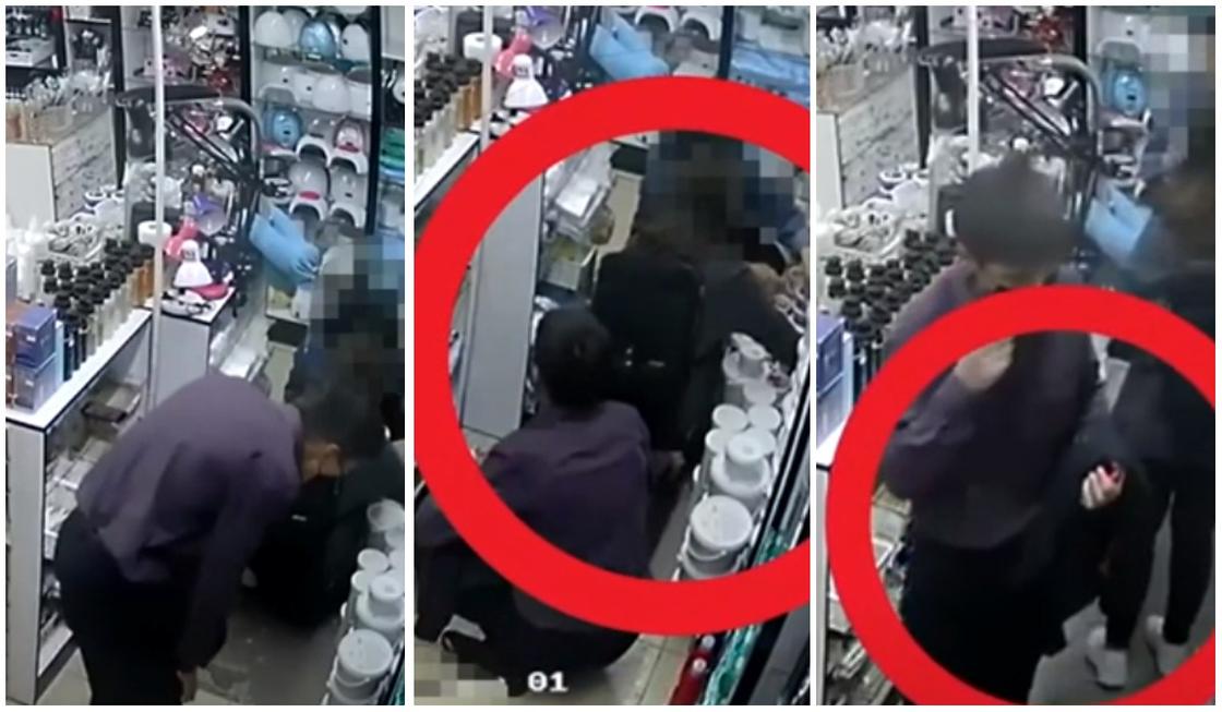 Карманник украл iPhone у посетительницы магазина в Нур-Султане (видео)