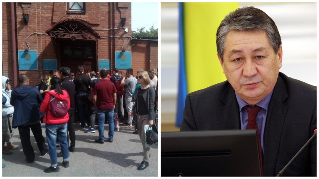 "У вас в России своих проблем нет?": консул Казахстана в Омске отказался от интервью