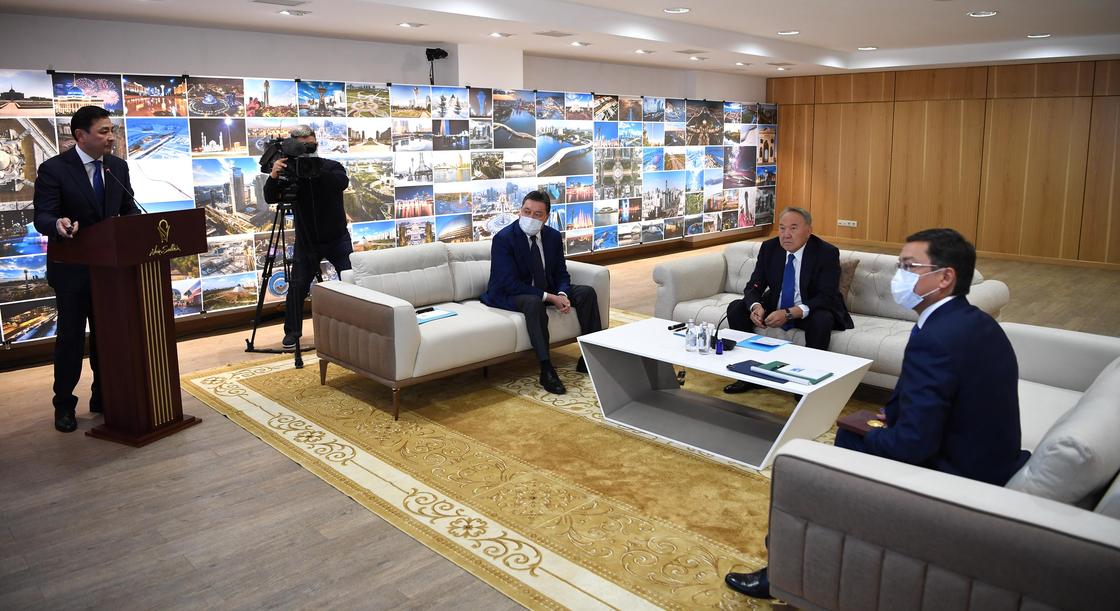 Назарбаев посетил ТОО «Научно-исследовательский проектный институт «Астанагенплан»