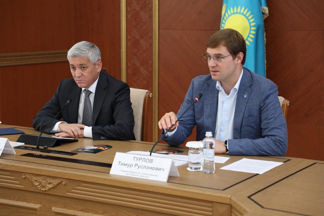 Тимур Турлов и Ермаганбет Булекпаев