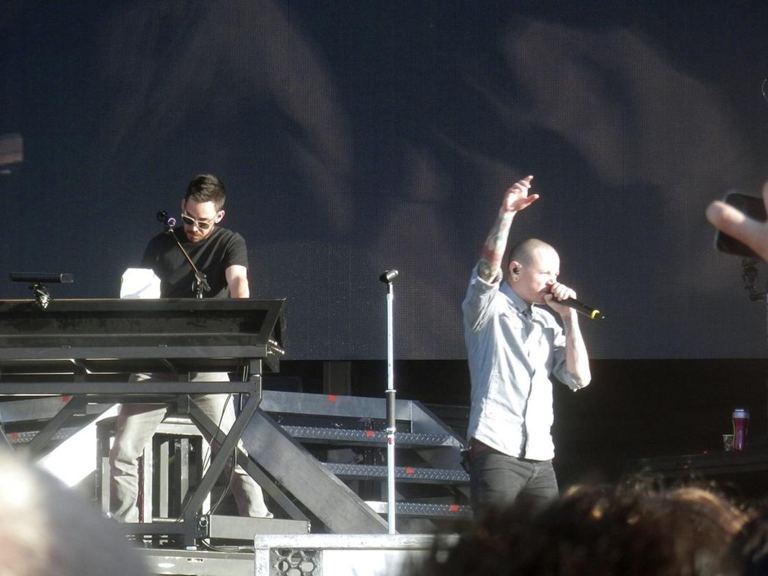 Linkin Park выступают на фестивале Soundwave, Мельбурн, Австралия