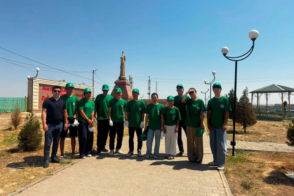 Акция "Таза Қазақстан" в Туркестанской области