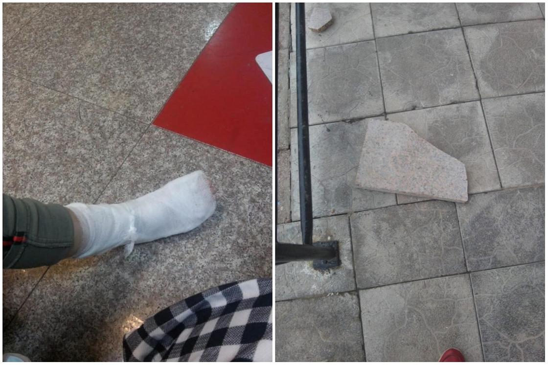 плитка упала на девочку плитка упала на девочку