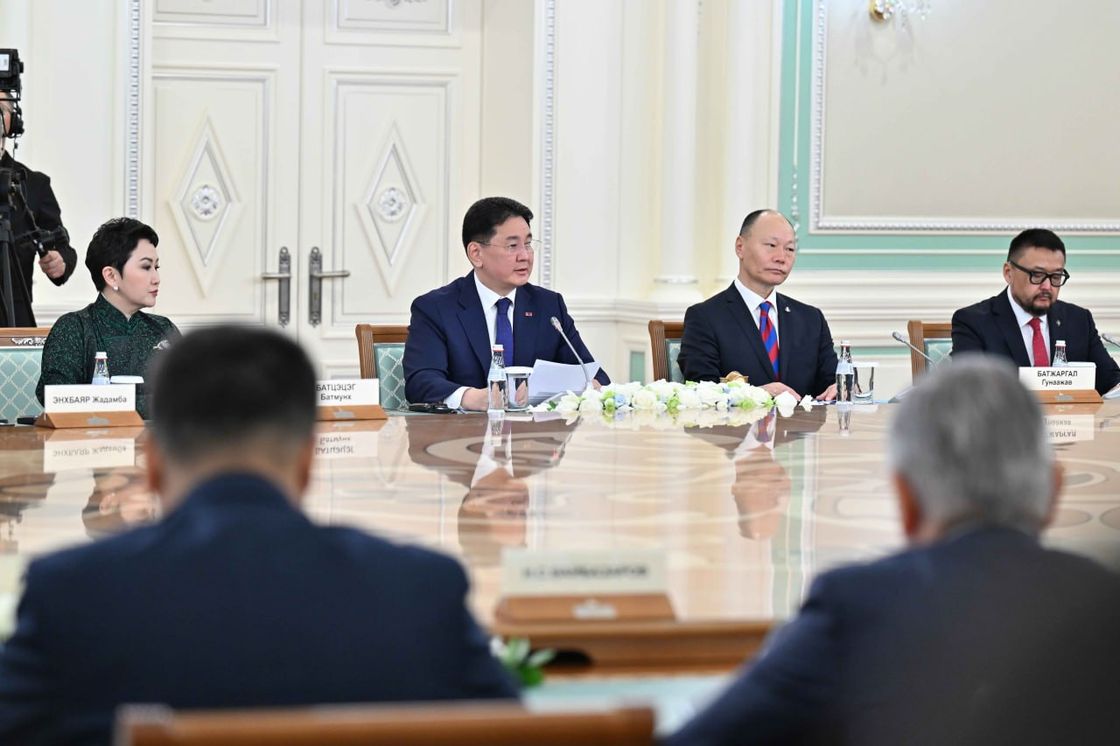 Переговоры Казахстана и Монголии в Акорде