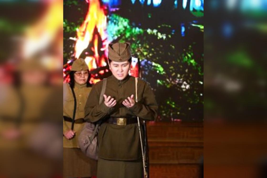 Әлия Молдағұлованың 100 жылдығына арналған спектакль қойылды . Фото Әлия Молдағұлованың 100 жылдығына арналған спектакль қойылды . Фото