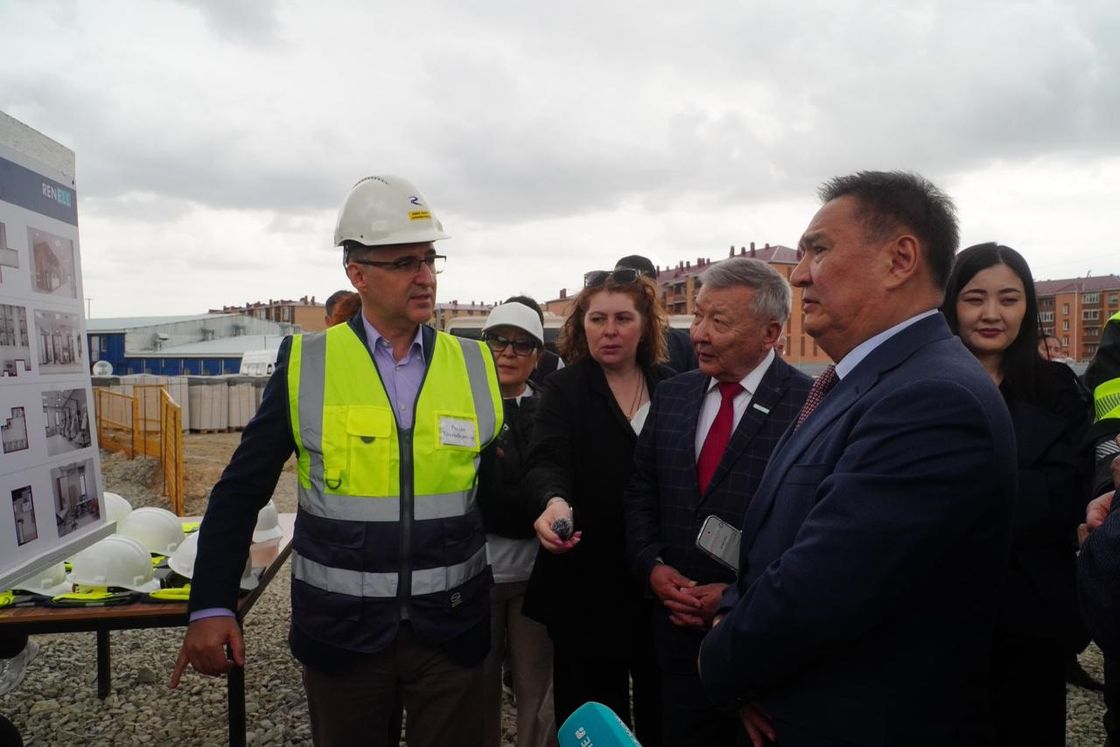 Стройка в Кокшетау