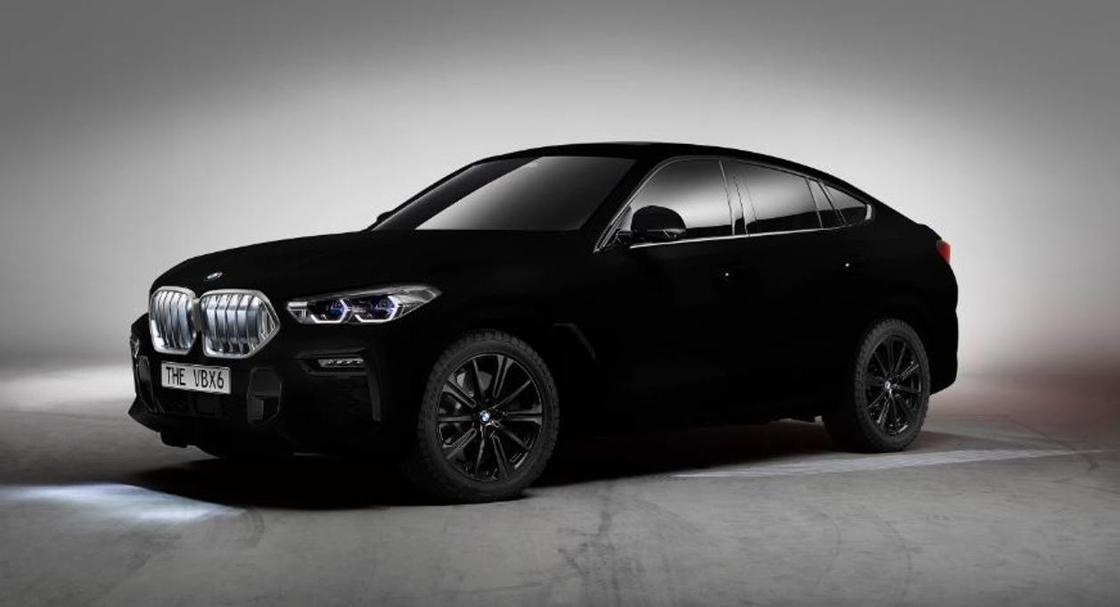 BMW представила «самый черный» автомобиль в мире
