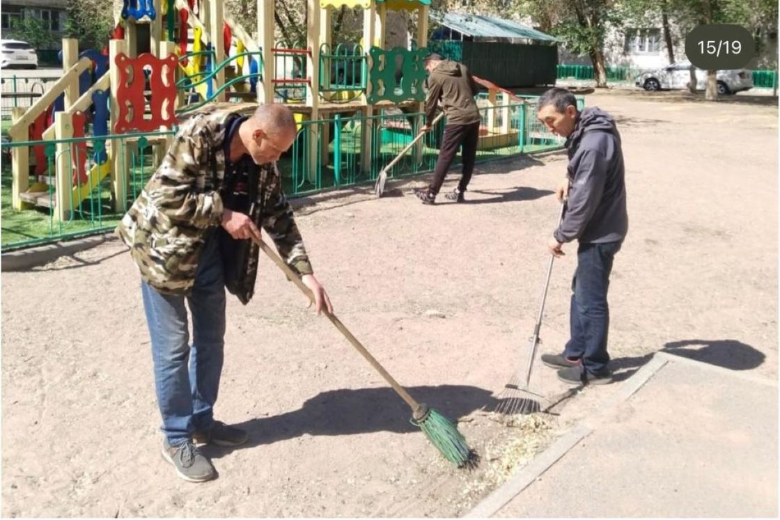Акция "Дни чистоты" в Алматинской области
