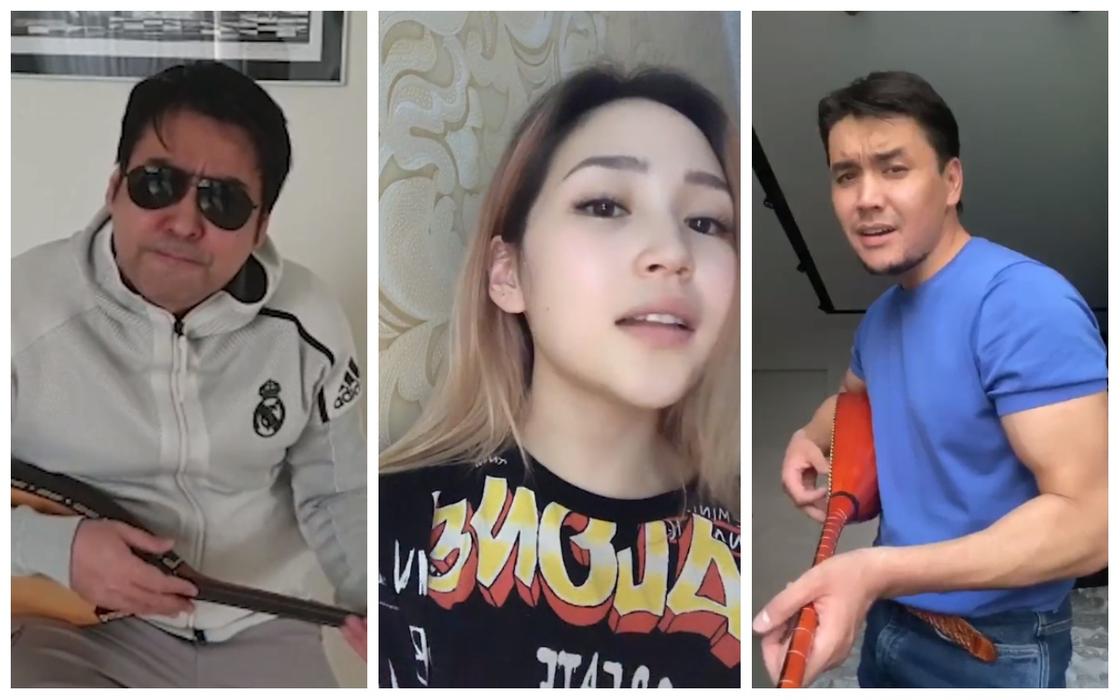 Казахстанские звезды показали, как сохранить хорошее настроение в самоизоляции