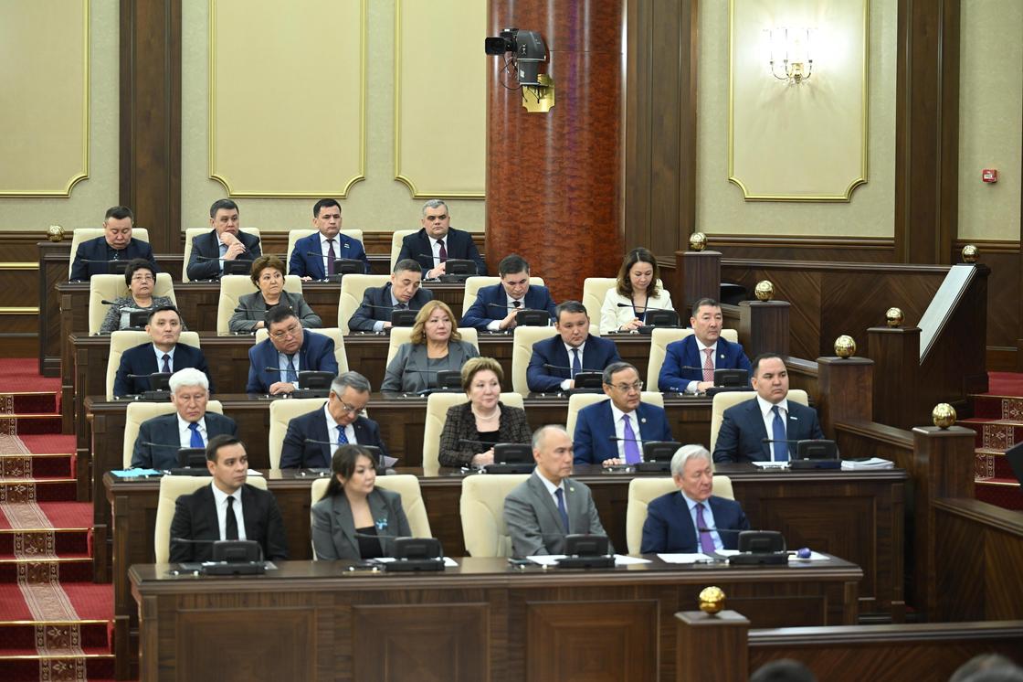Пленарное заседание Мажилиса Пленарное заседание Мажилиса