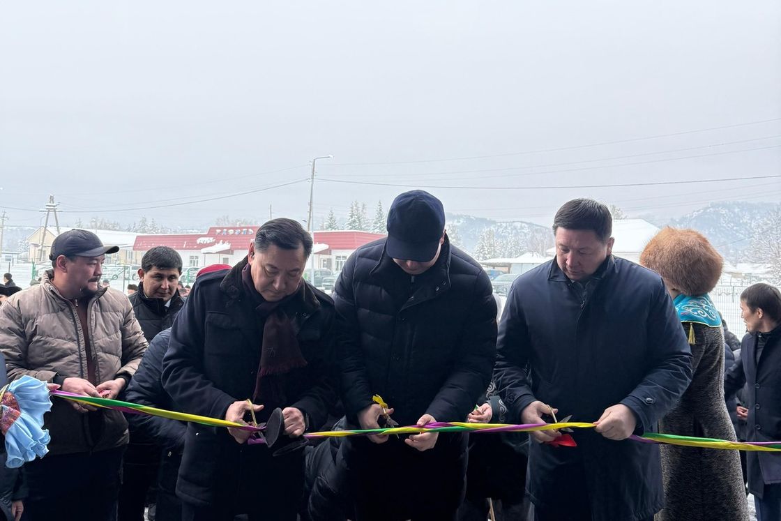 Спортивный комплекс в селе Лепсы