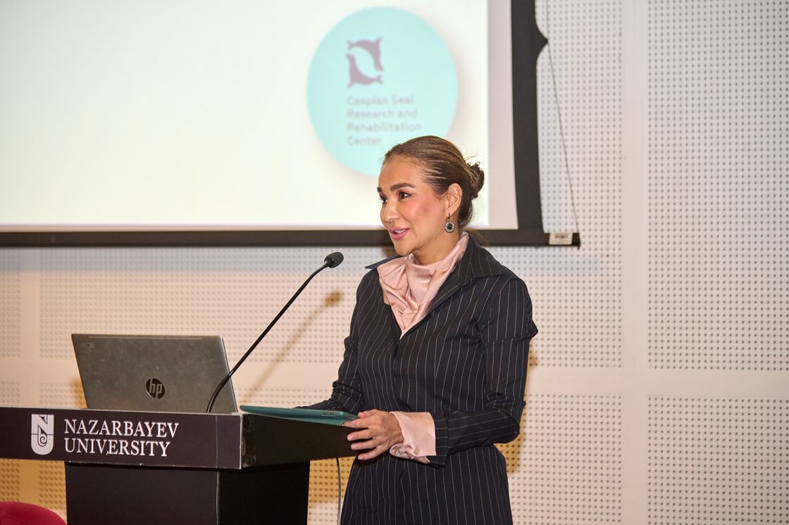 Награждение Асель Тасмагамбетовой