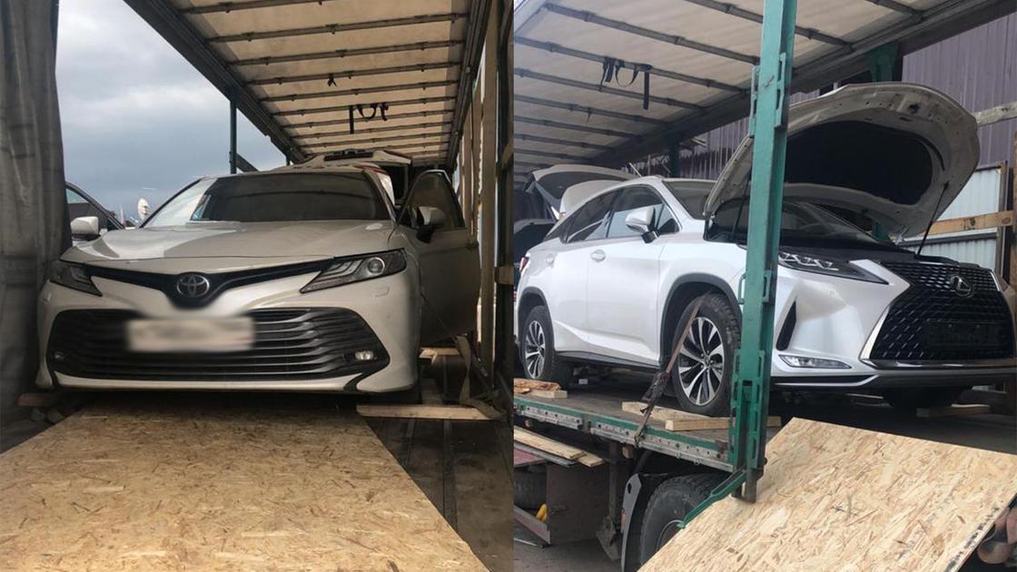 Camry и Lexus RX пытались незаконно ввезти в Казахстан Camry и Lexus RX пытались незаконно ввезти в Казахстан