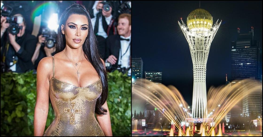 СМИ: Ким Кардашьян приедет на частную вечеринку в Нур-Султан