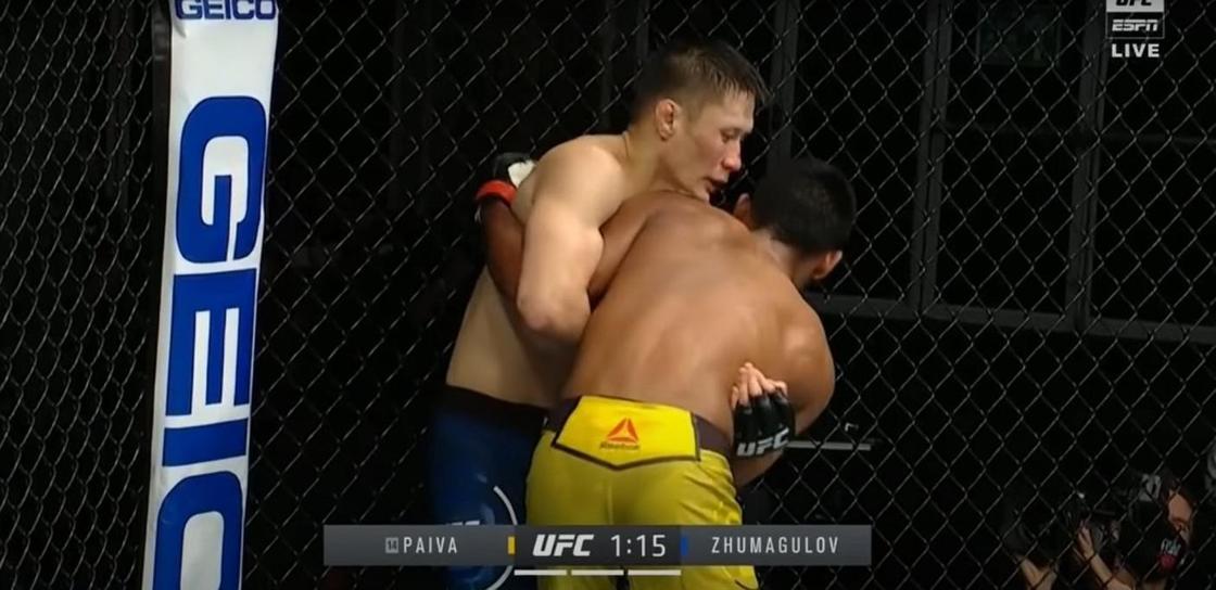 Жалғас Жұмағұлов UFC-дегі алғашқы жекпе-жегінде жеңіліп қалды