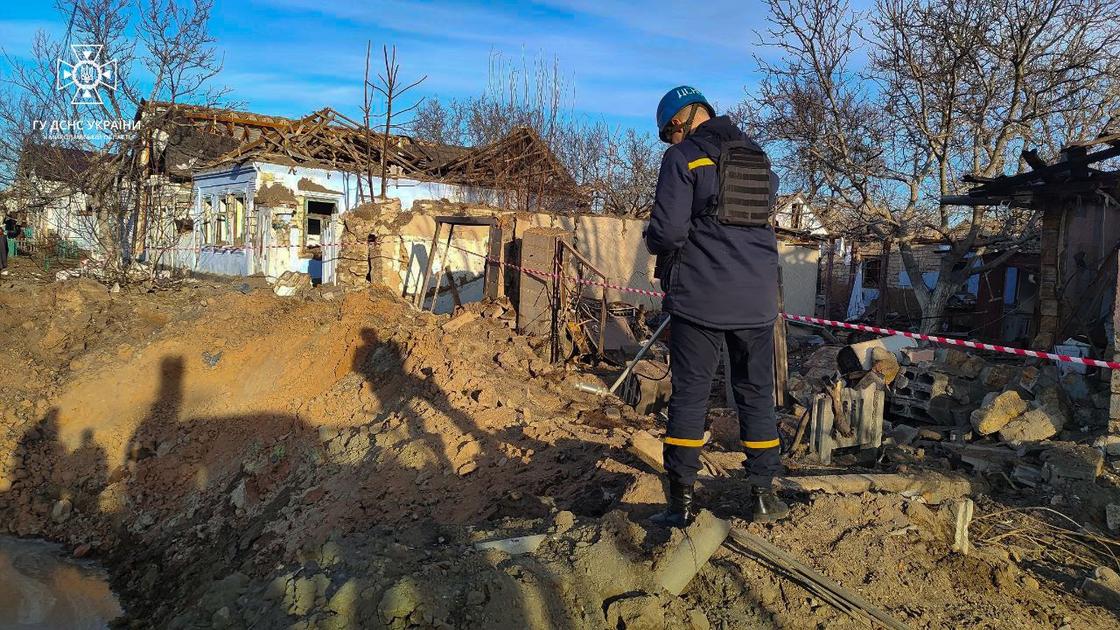 Последствия удара в Николаеве