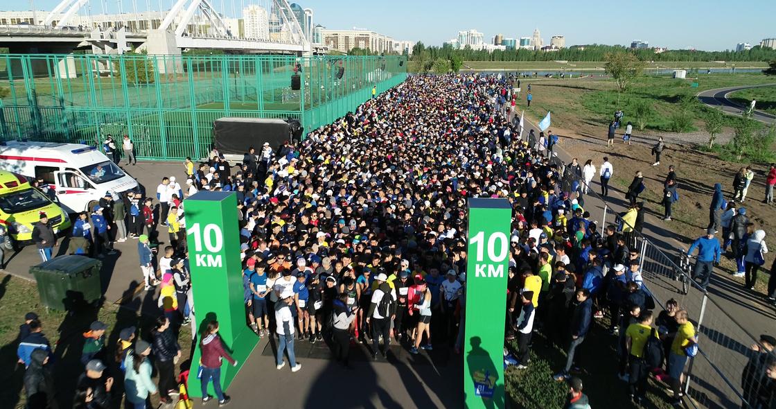 В Нур-Султане состоялся четвертый BI Marathon