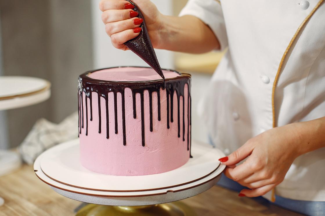 как сделать крем для украшения торта | Дзен