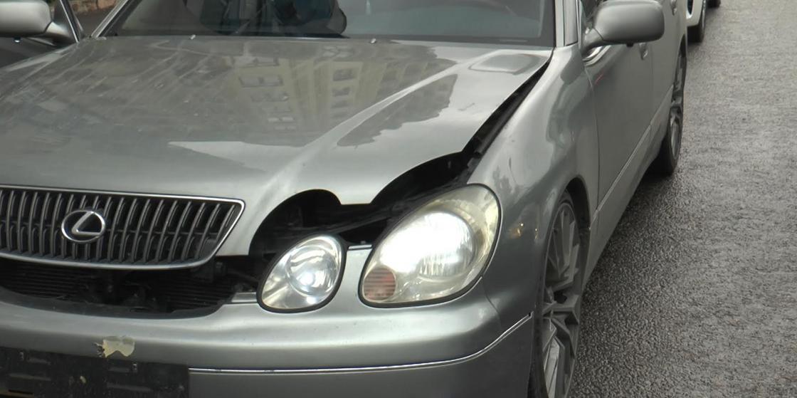 Водителя Lexus с "букетом" нарушений задержали в Алматы (фото)