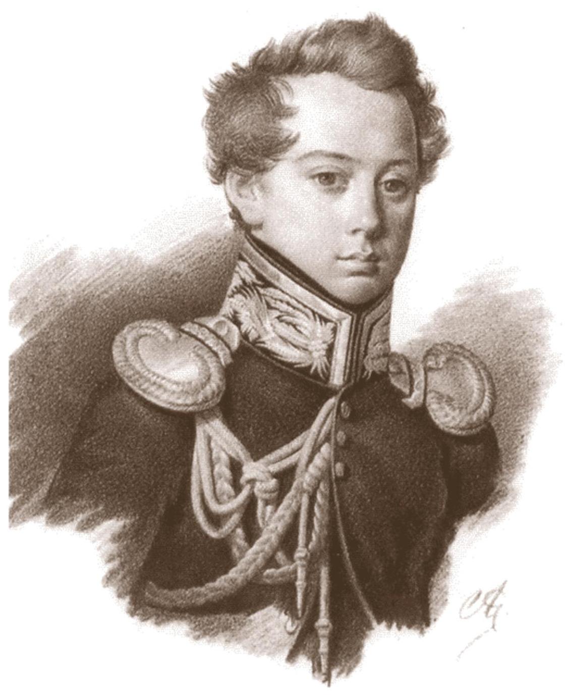 Фёдор Иванович Тютчев молодой