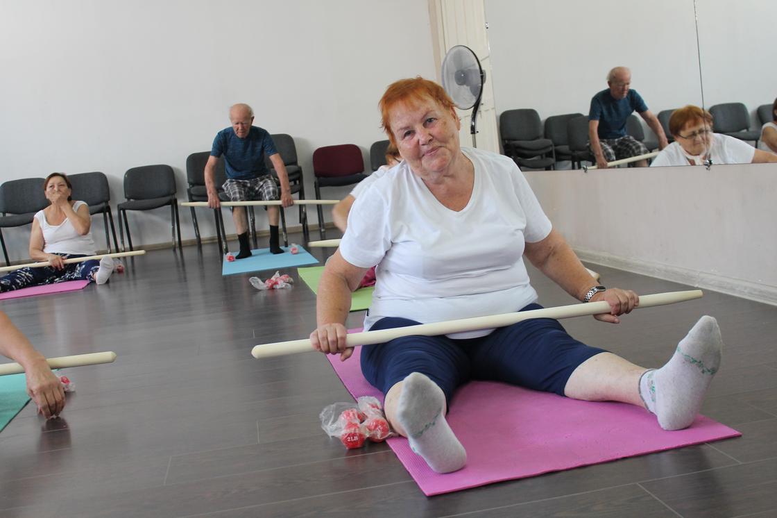 В городе Алматы функционирует социальная программа для поддержание здорового образа жизни пенсионеров «Активное долголетие».