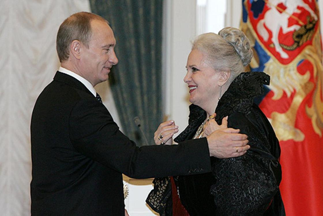 Элина Быстрицкая и Путин