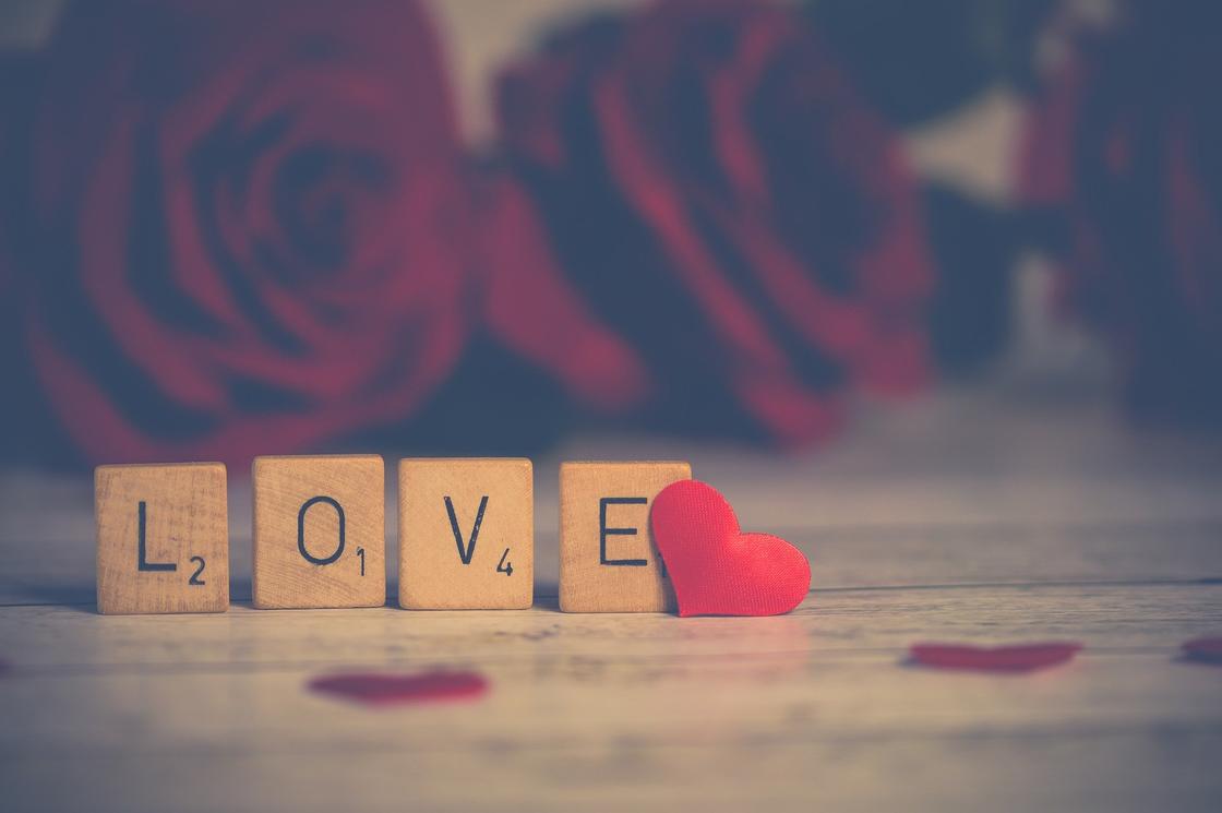 Кубики с надписью Love Кубики с надписью Love
