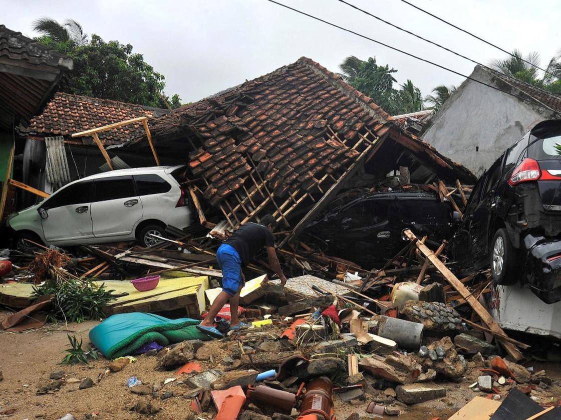 Землетрясение и цунами в Индонезии 2018