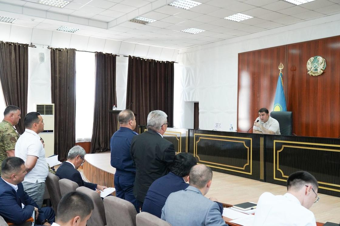 Шардарадағы жағажайлардың жай-күйі
