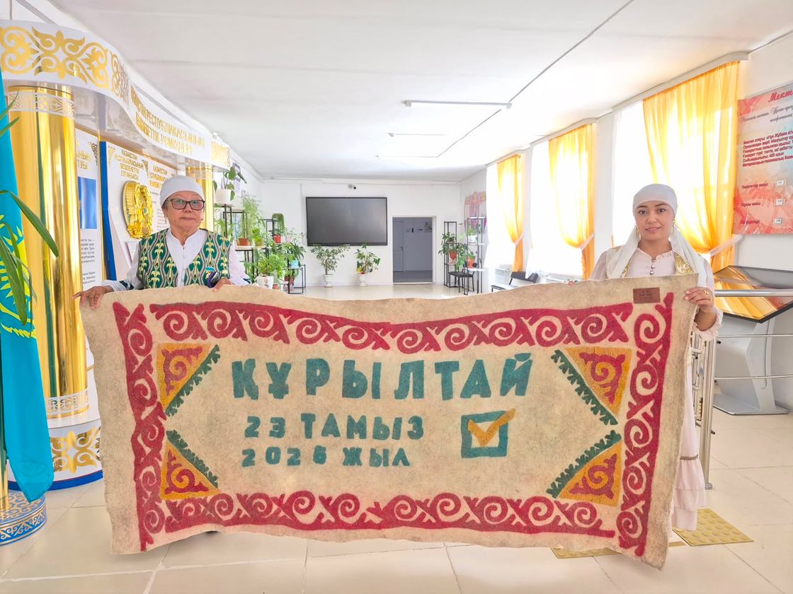 Мангистауская мастерица на выборах