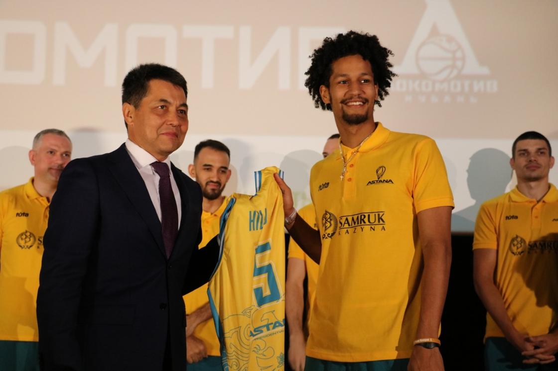 Президентский баскетбольный клуб "Астана" презентовал команду сезона 2019-2020