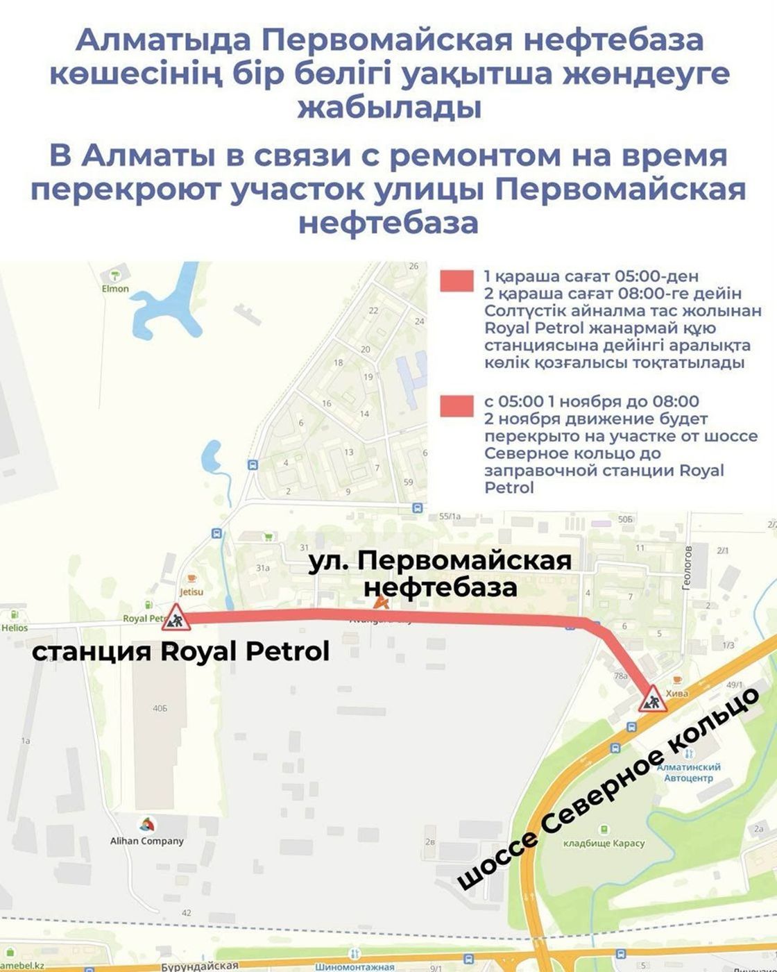 Жабылатын жол схемасы